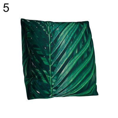 

Fresh Monstera Leaf Throw Pillow Protector Case Cushion Cover Bedding Articles