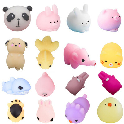 

YIWULA16PC Mini Cute Squeeze Funny Toy Soft Stress And Anxiety Relief Toys DIY Decor
