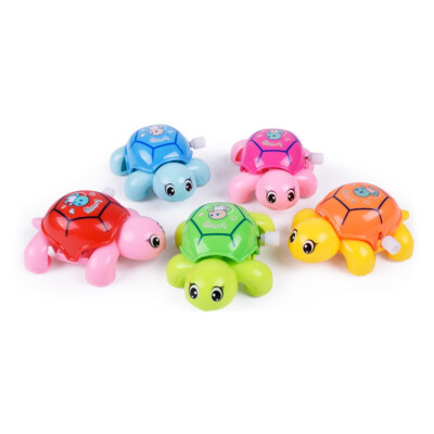 

1pc Baby Toys Mini Clockwork Tortoise Children Animal Turtle Toys Baby Wind Up Toys Random Color