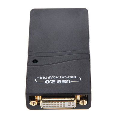 

USB 20 UGA to DVI VGA HD Multi Display 1080P External Monitor Converter Graphic Adapter Replacement for PC Laptop HDTV