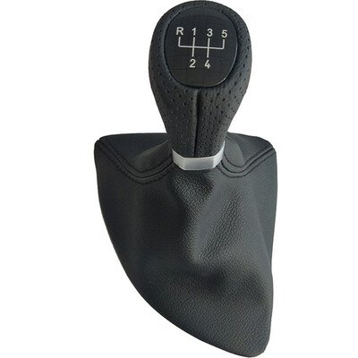 

For BMW E87 Left Drive Gear Shift Knob Boot Cover Stick Shifter Lever 5 speed 6 Speed Car Accessories