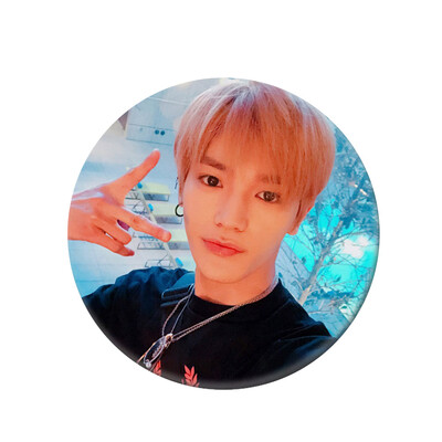 

Kpop NCT127 Equal Heel Tin Plate Badge Brooch Cute Cartoon Brooch Bag Pendant Boys Girls Accessories Hot Gift for Fans