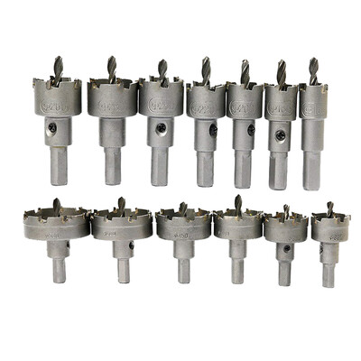 

13PCSSet 16182022252628303540455053MM High Speed Opener Bit Stainless Steel Hole Core Saw Drill Tool