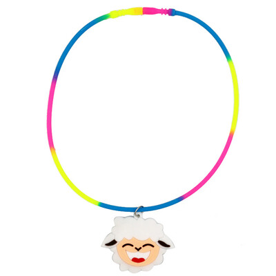 

Unique Easter Kids Cute Rabbit Sheep Egg Chick Pendant Necklace Kids Toy