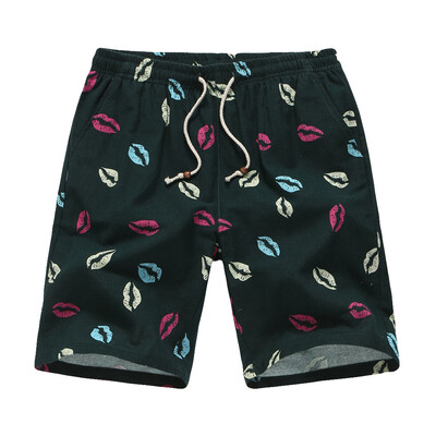 

Gobestart Mens Fashion Printing Splicing Multi-Pocket Overalls Shorts Fashion Pant