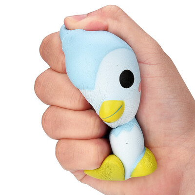 

YIWULA9cm Cute Penguin Cartoon Scented Squishy Charm Slow Rising Squeeze Toy Charm
