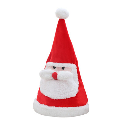 

Electric Christmas Hat Glowing Singing Christmas Child Hat Christmas Gift Festival Party Supplies