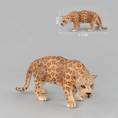 

Tailored Educational Science Leopard Animal Model Ornament Figurine Toy For Kids Gift A