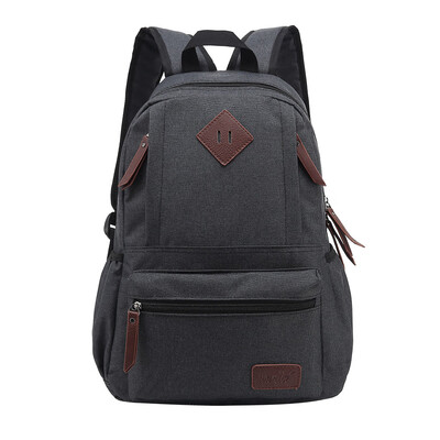 

Tailored Men & Women Fashion Travel Backpack Solid Color Oxford Cloth Student Bag