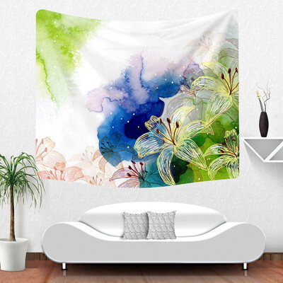 

Gobestart Colorful Print Tapestry Art Room Wall Hanging Tapestry Art Nature Home Decor