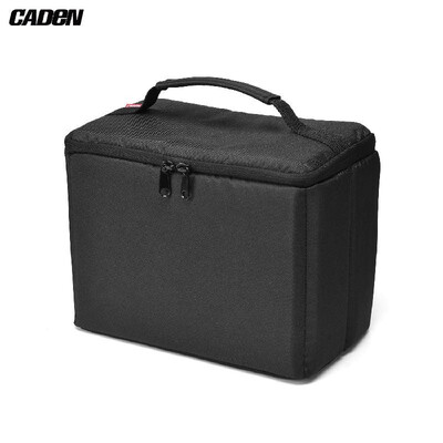 

CADeN H8 Camera Insert Bag Inner Case Water Resistant Shock-proof with Top Handle Compatible with Canon Sony Nikon Olympus DSLR SL