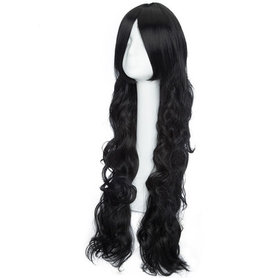 

Silvery Gray Cosplay Wig with Bangs 13 Colors Heat Resistant Synthetic Wig Long Straight Vogue Anime for Women Girls Lady Fashion