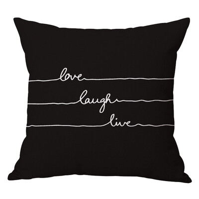 

〖Follure〗Square Pillow Cover Cushion Case Toss Pillowcase Hidden Zipper Closure