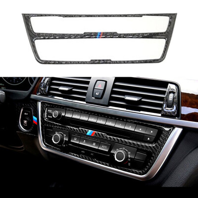 

Carbon Fiber Center Console Frame Trim Cover Part For BMW 34 Series 3 Series GT