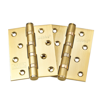 

Kabe Cobbe stainless steel hinge indoor door thickening flat hinge gold two piece