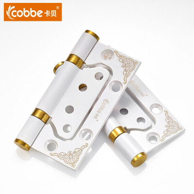 

Kabe Cobbe stainless steel hinge indoor door thickening mother hinge ivory white two-piece