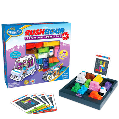 

The new idea of ​​the United States (Thinkfun) rush hour traffic jam puzzle game boarding traffic time first edition