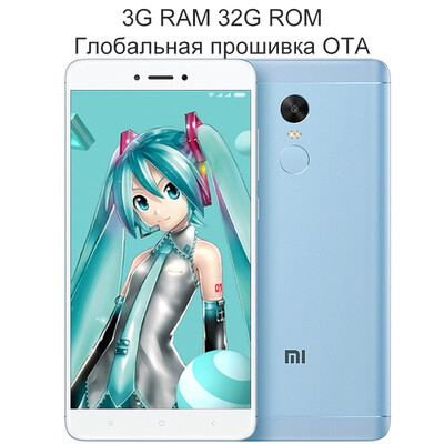 

Оригинальный Xiaomi Redmi Note 4x 4ГБ 64ГБ Snapdragon 625 Octa core Процессор 4 г мобильный телефон Примечание 4x13.0 Мп 5.5 "FHD