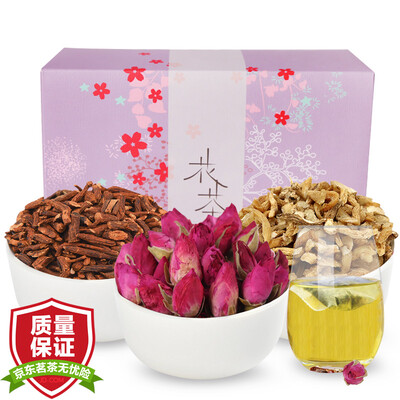 

Чай Huajian Tea Herbal Tea Одуванчик Кукурузный шелковый чай Polygonatum Красная роза Teabag 120г