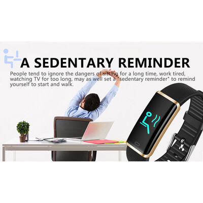 

R9 Smart Bracelet 096-Inch Color Display Heart Rate Monitor Blood Pressure Blood Oxygen Monitoring Fitness Tracker Life Waterproo