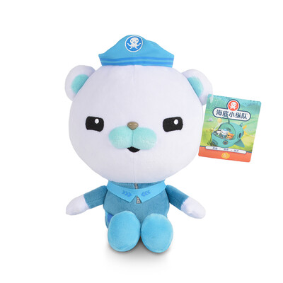 

Малый подводный колонок OCTONAUTS плюшевой игрушки куклы детского дня рождения подарок Баркер капитан