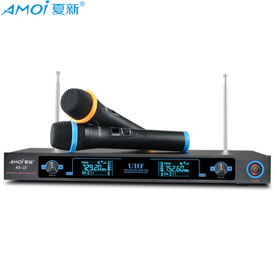 

AMOi SA-22 U-band wireless microphone microphone for two home KTV computer stage professional microphone