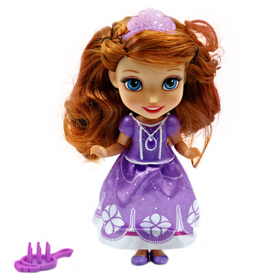 

Disney girls play house children's toys Barbie doll doll doll doll model girls toys birthday gift Princess Sofia dress 98850