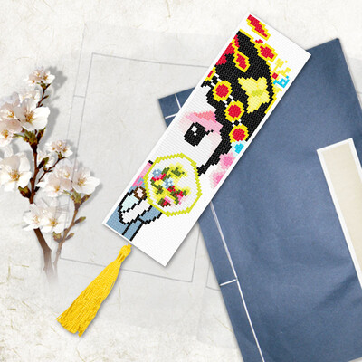 

embroider DIY DMC Cross stitchSets For Embroidery kits bookmark factory direct sale