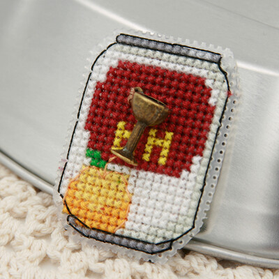 

embroider DIY DMC Cross stitchSets For Embroidery kits Refrigerator magnet factory direct sale