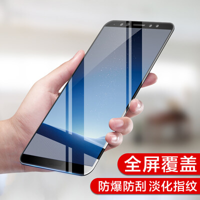 

KOLA vivo X20 tempered film mobile phone cover full coverage of tempered glass membrane for vivo X20 black