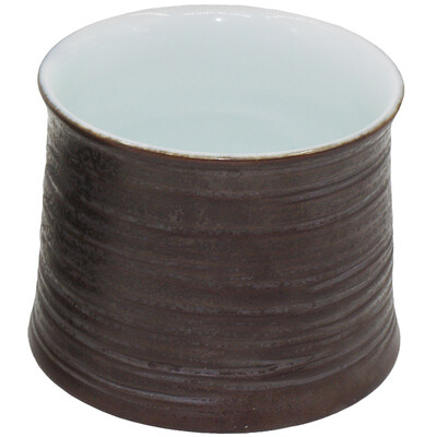 

A pottery pots cups cups cups cups 300ml cup body Xuan Wen creative style frosted high temperature black