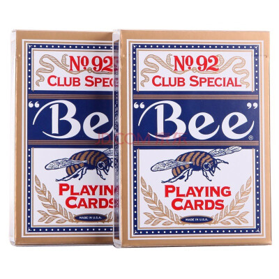 

Bee American original poker no92 (blue 2 pack