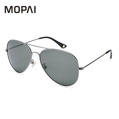 

Mopai classic sunglasses polarized driving mirror sunglasses frog mirror M601 gun frame dark green piece exquisite gift box