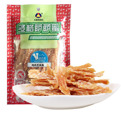 

Duogesasa корм для домашних животных меда кунжут куриных полосок собаки закуски 90г молярного ежедневно питательное мясо тяги