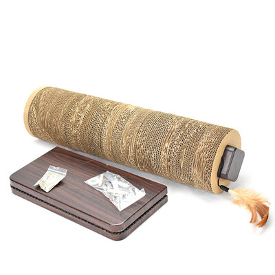 

Cat Scratcher Cat Climbing Vertical Corrugated Paper Scratching Toy for Cats Playing Alone