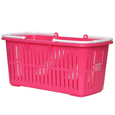 

【Jingdong Supermarket】 SANADA Imported Toilet Handbag Breathable Basket Pink J-9642P / -893