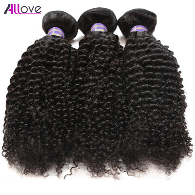 

Allove Hair Products 8A Brazilian Kinky Curly 3pcs 100 Unprocessed 8A Brazilian Kinky Curly Virgin Human Hair Extensions