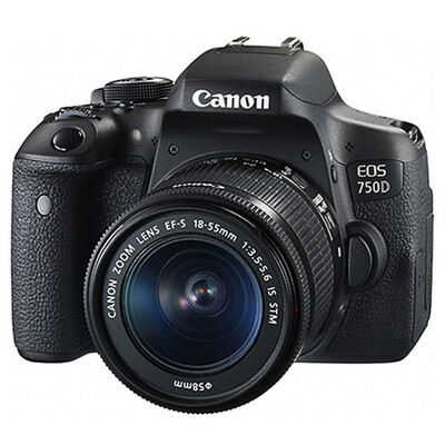 

Canon (Canon) EOS 750D SLR комплект (EF-S 18-55mm F / 3.5-5.6 IS STM объектив)