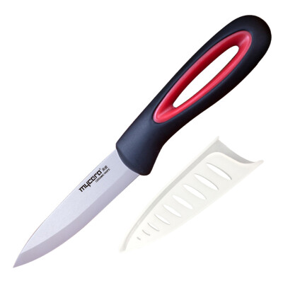 

USC (Ceramics) (MYCERA) ceramic knife when the blade 4-inch fruit knife baby food knife (red black) SZR4R