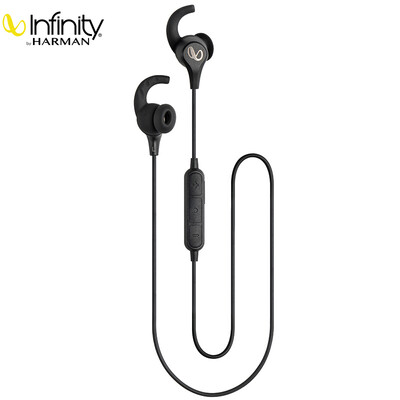 

Infinity S500BT in-ear wireless Bluetooth sports earphone mobile phone headphone gaming headset with wheat black
