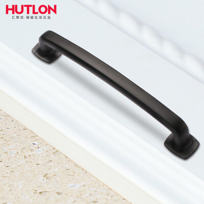 

Hutlon cabinet closet door black small handle drawer door handle DS-826001-96