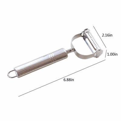

Outdoor Ultra Sharp Stainless Steel Julienne Peeler & Vegetable Peeler -1pc