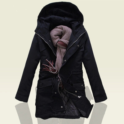 

mens winter jacket plus size warm hooded coat outear casual male clothing winter overcoat washed windbreaker parka