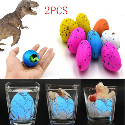 

2-8pcs Magic Hatching Dinosaur Add Water Growing Dino Eggs Inflatable Child Kid Toy