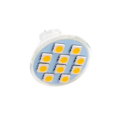 

MR11 GU4 5050 10SMD 1W 100LM 12V LED Cabinet Lamp Ceiling Light for Home Decora
