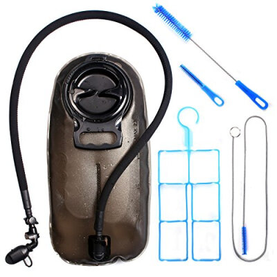 

Hydration Water Bladder Reservoir and Cleaning Kit for Backpacking, Biking, Hiking and Camping