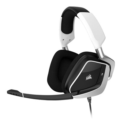 

Американский Corsair (USCorsair) VOID PRO RGB USB белый Dolby 7.1 Gaming Headset гарнитура компьютер гарнитура с микрофоном