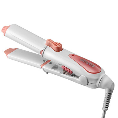 

Pentium POVOS hair curling rods straight dual purpose mini hair curlers straight hair splint straight hair curly hair PR5032P