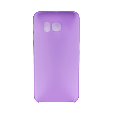 

Durable Thin Matte Hard Rigid Cover Fitted Case Skin for Samsung Galaxy S6 Edge - Purple