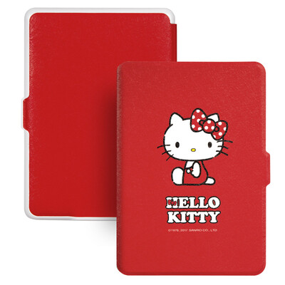 

Hello Kitty зажигать версию 558 новых Kindle электронных книг мультфильма защитного рукава популярных брендов Hello Kitty сидит спящую кобуру